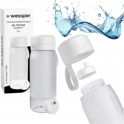 Wessper B2 Tritan Actitex 0,5 l bílá