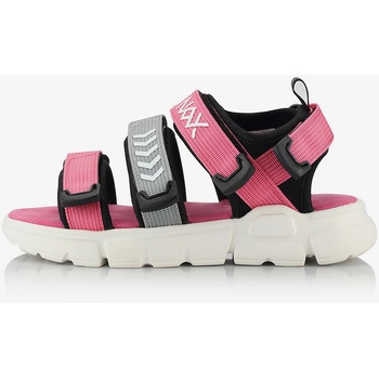 NAX Сиво-розови сандали за момичета NAX Nesso NAX | Rozov | Момичешки | 30