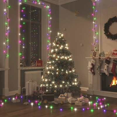 Shumee svetelná LED reťaz so 600 LED diódami pastelová farebná 60 m PVC