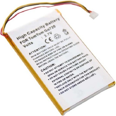 VHBW Batéria pre TomTom Go 620 / 720 / 920, 1300 mAh - neoriginálne