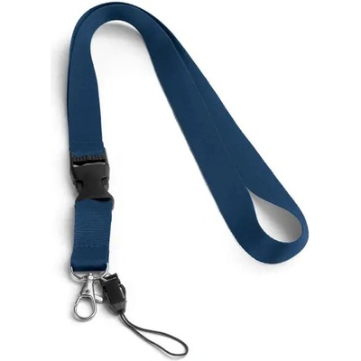 Snúrka na krk 20 mm Blue