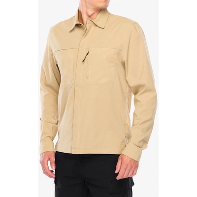 The North Face turistická košile dlouhý rukáv Lightrange khaki stone