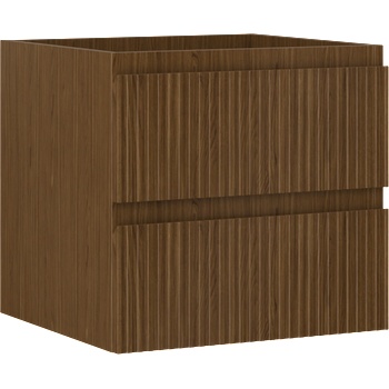 Mexen Rivel шкаф за баня под умивалник 50 см, 2 чекмеджета, орехова текстура - 91A20-05047-2-BFF86 (91A20-05047-2-BFF86)