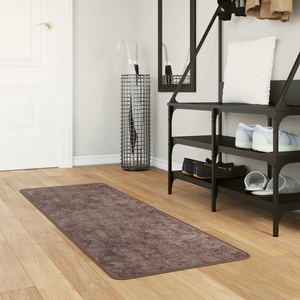 vidaXL Каса за килим MARSA Сиво 50 x 100 cm Полиестер и PVC (42023182)