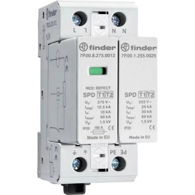 Finder 7P.02.8.275.1012 7P.02.8.275.1012 zvodič prepätia 60 kA 1 ks