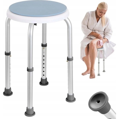 Timago TGR-R KP-O 5021 Stolička do sprchy kulatá otočná