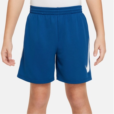 Nike Детски къси панталони Nike Multi Big Kids' (Boys') Dri-FIT Graphic Training Shorts - Court Blue