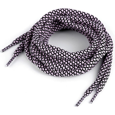 Prima-obchod Tkaničky do bot, tenisek, mikin délka 130-140 cm, barva 1 růžová sv. černá