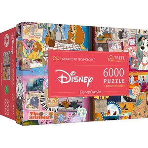 Trefl - Puzzle Disney Magical Book of Fairytales - 6 000 piese