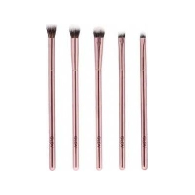 Glovii Glov_Make Up Brush Set of Makeup Pedies 5pcs Pink