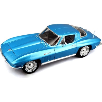 Maisto 1965 Chevrolet Corvette modrý 1:18