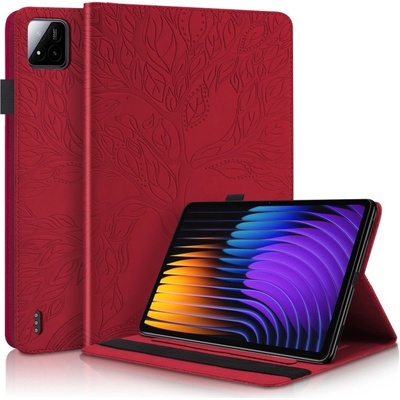 Vsetkonamobil 103523 ART TREE Zaklápacie puzdro pre Xiaomi Pad 7 / Pad 7 Pro / Pad 8 / Pad 8 Pro červené
