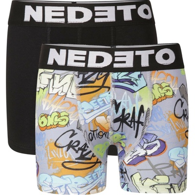 Nedeto 2PACK detské boxerky (2NBDV3) viacfarebné