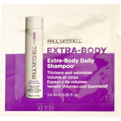 Paul Mitchell Extra-Body Daily šampon pro objem vlasů 7,4 ml