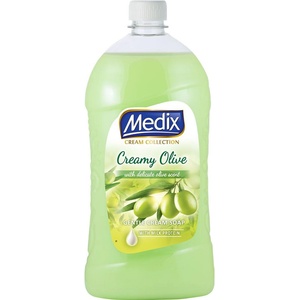 MEDIX Cream Collection Creamy Olive САПУН ПЪЛНИТЕЛ ЗЕЛЕН 800МЛ