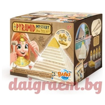 Buki France Образователна игра Мистерията на пирамидата buki 444 (bk444)