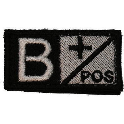 Condor Krevní skupina B POS - černá/bílá