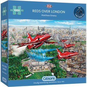 Gibsons Пъзел Gibsons от 1000 части - Червените стрели над Лондон (G6335)