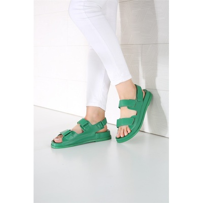 Moda Trend Дамски ежедневни сандали - Зелени #332617 (332617_Зелен)