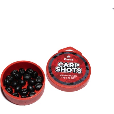 Garda Bročky Carp Shots Camou Black 1,2g 20ks