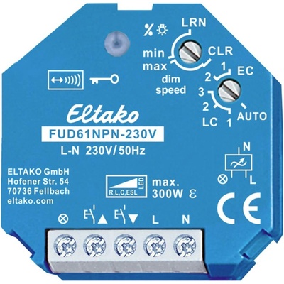 FUD61NPN-230V Eltako bezdrátový aktor stmívač pod omítku