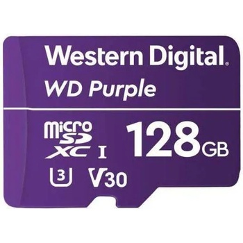Image 1 of Western Digital WD Purple microSDXC 128GB C10/UHS-III WDD128G1P0C
