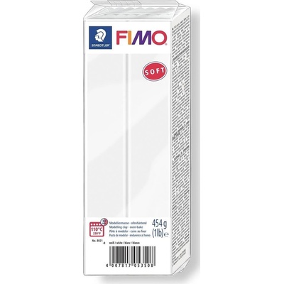 Fimo soft bílá 454 g