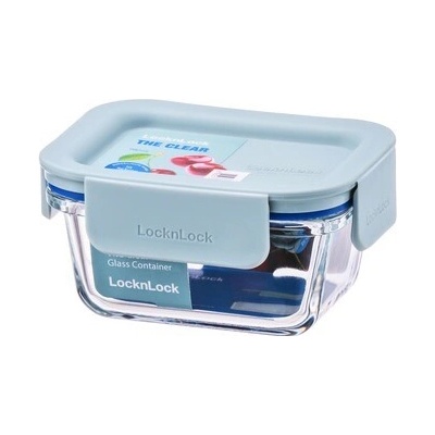 LocknLock Clear obdĺžniková dóza mint 0,16 l