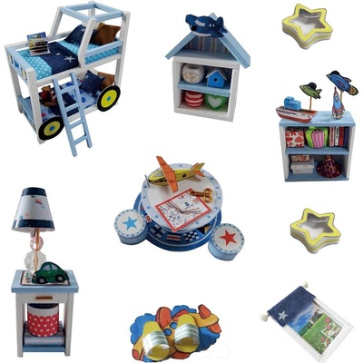 2Kids Toys miniatúra domčeka Charlesova izba