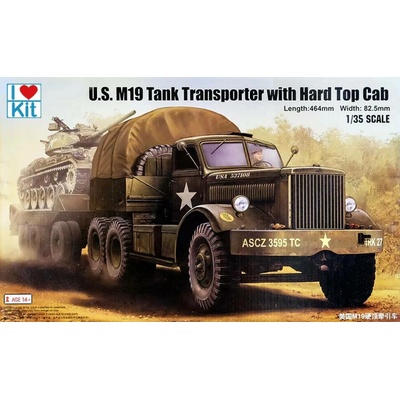 Merit I LOVE KIT International U.S. M19 Tank Transporter Hard Top 1:35