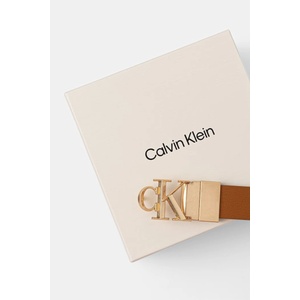 Calvin Klein двустранен колан дамски от кожа (LV04F7044G)