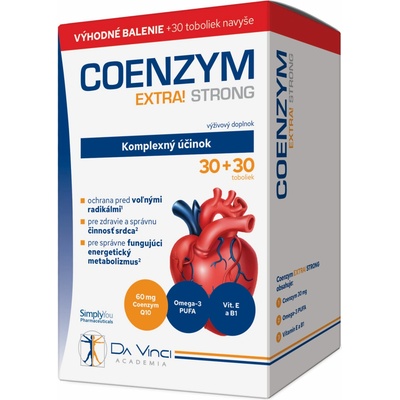 Simply You Coenzym Extra Strong 60 mg 30 + 30 kapsúl