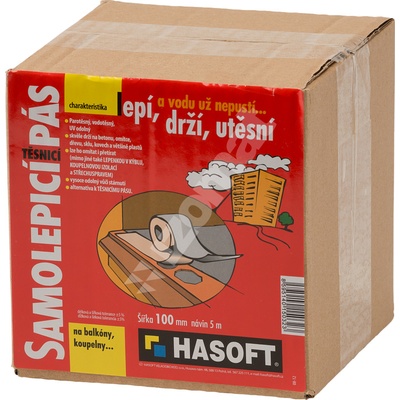 Těsnicí pás HASOFT samolepicí 100 mm x 5 m