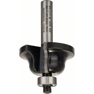 BOSCH Profilová fréza B 8 mm, R1 6,3 mm, B 12,7 mm, L 17 mm, G 61 mm