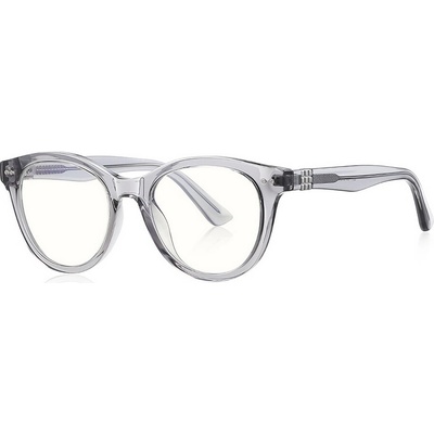 Techsuit Reflex PC 2231 - kulaté, TR90&Metal Frame, AC Lens - Transparent/Gray