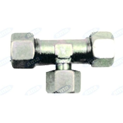 amarefluid T spojka 2x matice s prstenem 8 mm, 1x převlečná matice 14x1,5