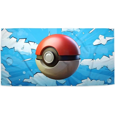 Sablio Uterák Pokemon ball Obloha 50 x 100 cm