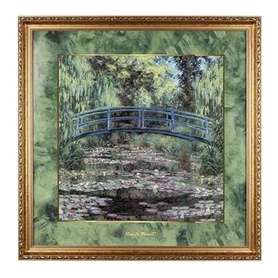 Goebel Japonský most 67x67 - porcelánový obraz, limitovaná edice