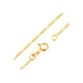 Šperky eshop Zlatá retiazka vzor Figaro GG171.10