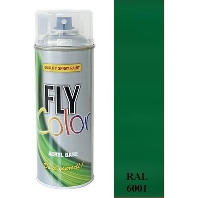FLY COLOR, akrylová - RAL 6001 zelená smaragdová 400ml