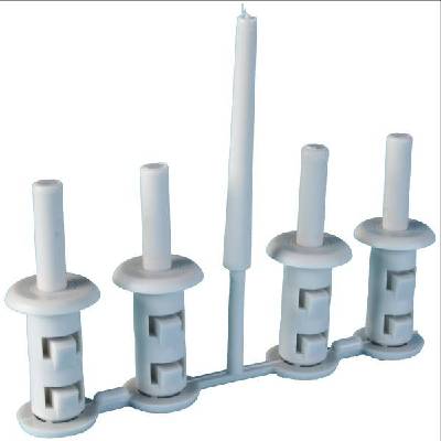 Комплект фиксиращи пинове (4 бр. ) за панел с кабелни входове сив ral 7035 - mba7300g11 (mba7300g11)