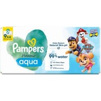 Pampers Mancs Őrjárat Harmonie Aqua nedves törlőkendő 9x48 db Pampers Mancs Őrjárat Harmonie Aqua nedves törlőkendő 9x48 db