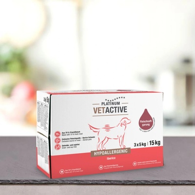 Platinum Vetactive hypoalergenic Iberico 15 kg