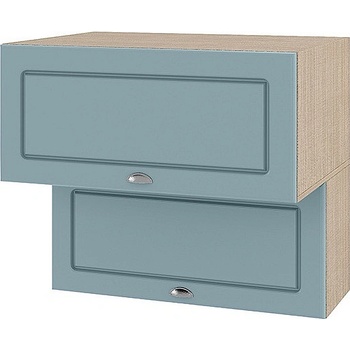 Image 1 of ИРИМ Горен кухненски шкаф Сити МФ-Деним мат-06-107 80 см