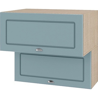 ИРИМ Горен кухненски шкаф Сити МФ-Деним мат-06-107 80 см