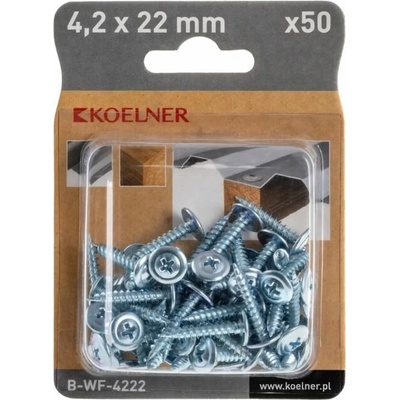 KOELNER Skrutka s plochou hlavou,o4,2x22 mm