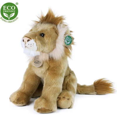 Rappa Плюшен седящ Лъв 30 см. - серия Еко приятели - Rappa (211490)