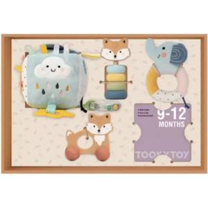 Tooky Toy Tooky Toy: Подаръчен комплект за бебе - за бебета на 10-12 месеца (TP559)