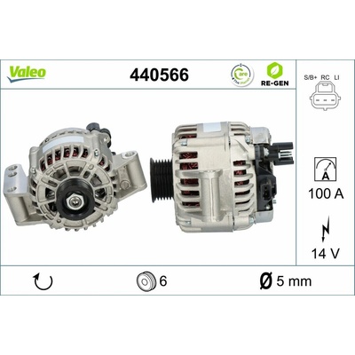 Alternátor VALEO 440566