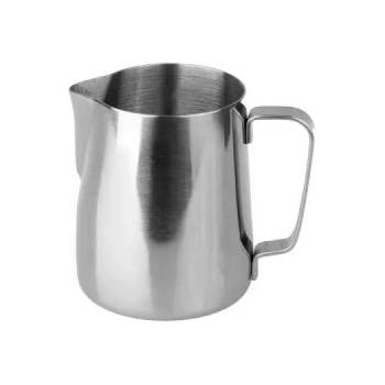 Rhinowares Barista Milk Pitcher Classic - silver jug 360 ml